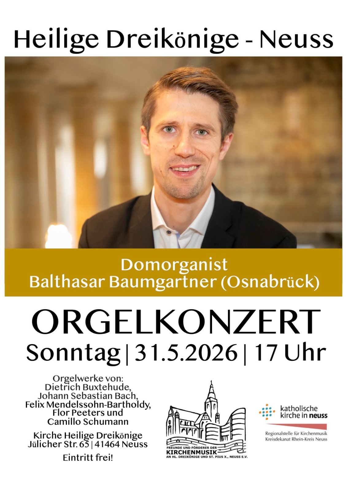plakat orgelkonzert baumgartner